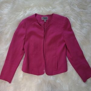 Chelsea28 Fuscia Blazer